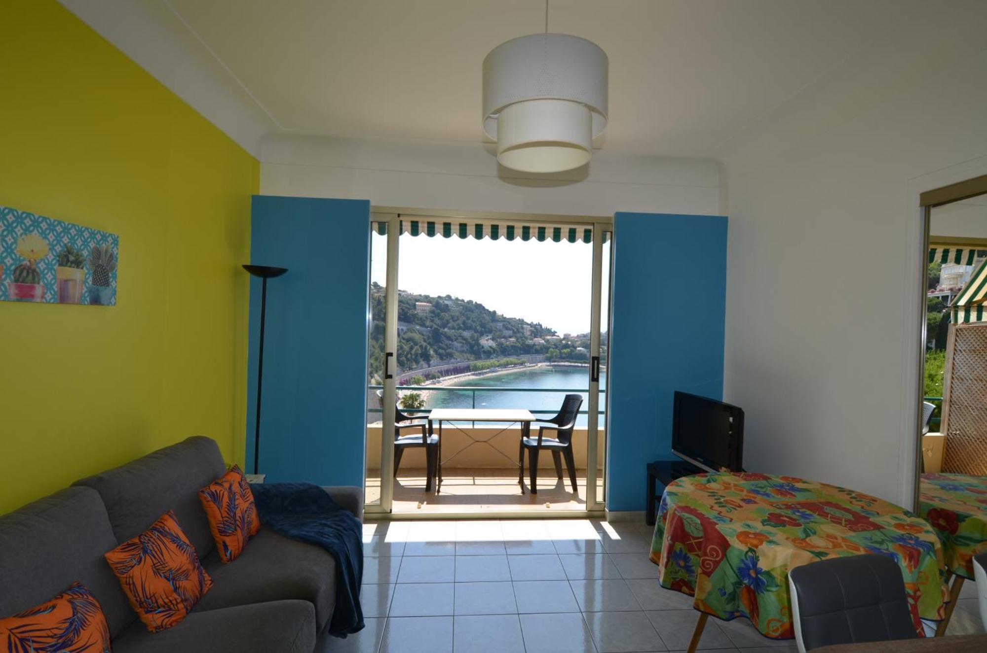 Nereides - Appartement 4 Personnes Avec Vue Mer Exceptionnelle A Villefranche-Sur-Mer Exterior photo